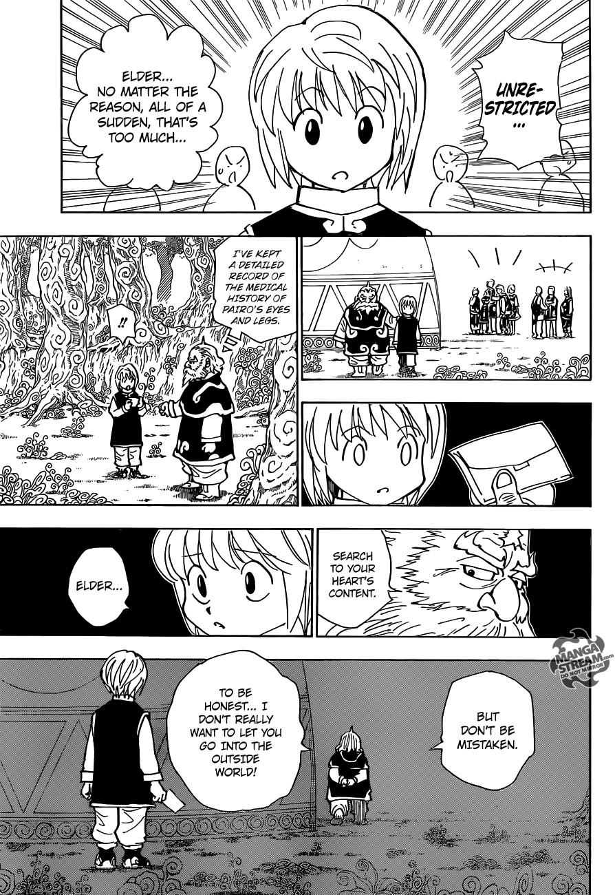 Hunter x Hunter Manga Chapter 340 page 29 - Special Mission
