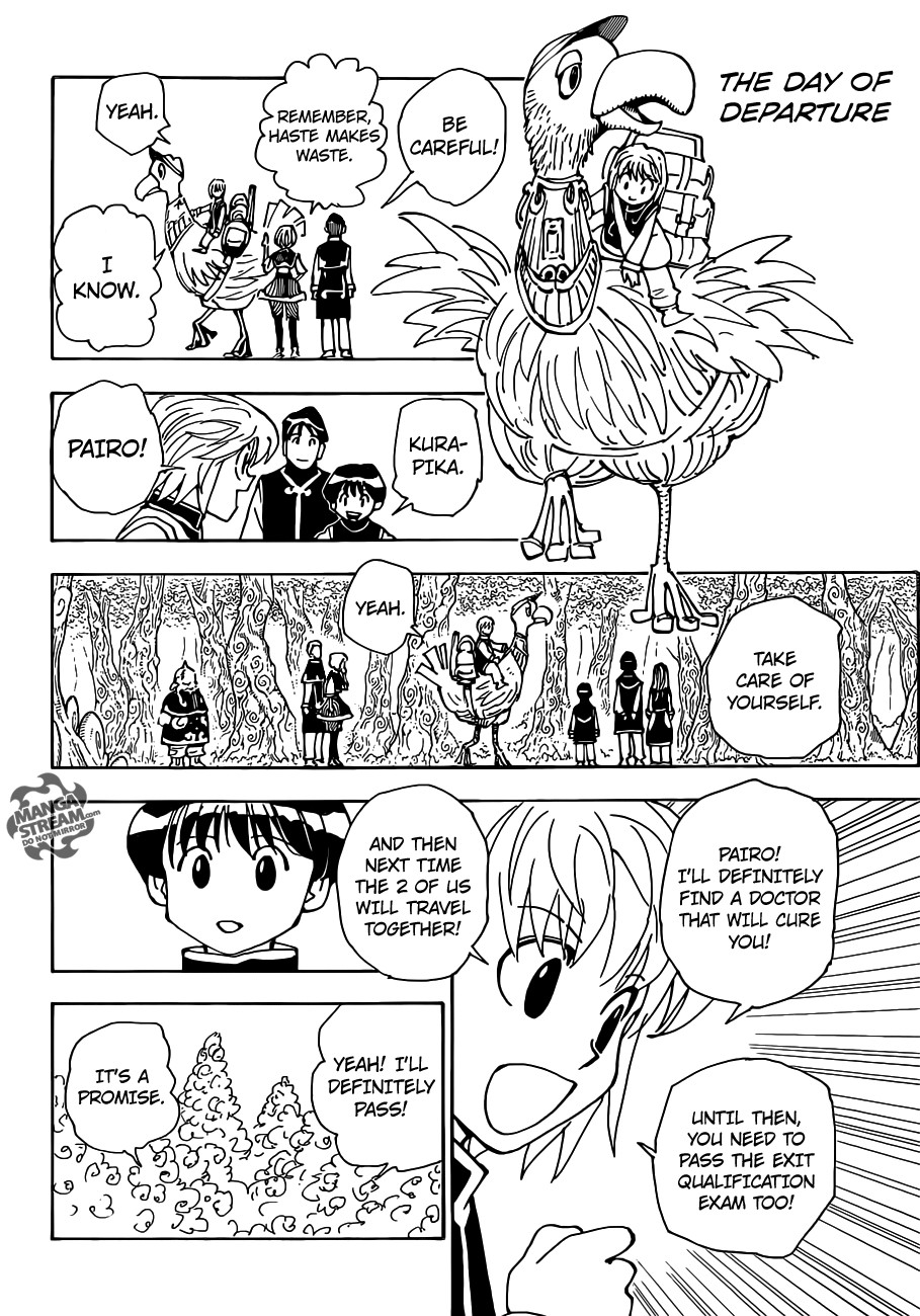 Hunter x Hunter Manga Chapter 340 page 30 - Special Mission