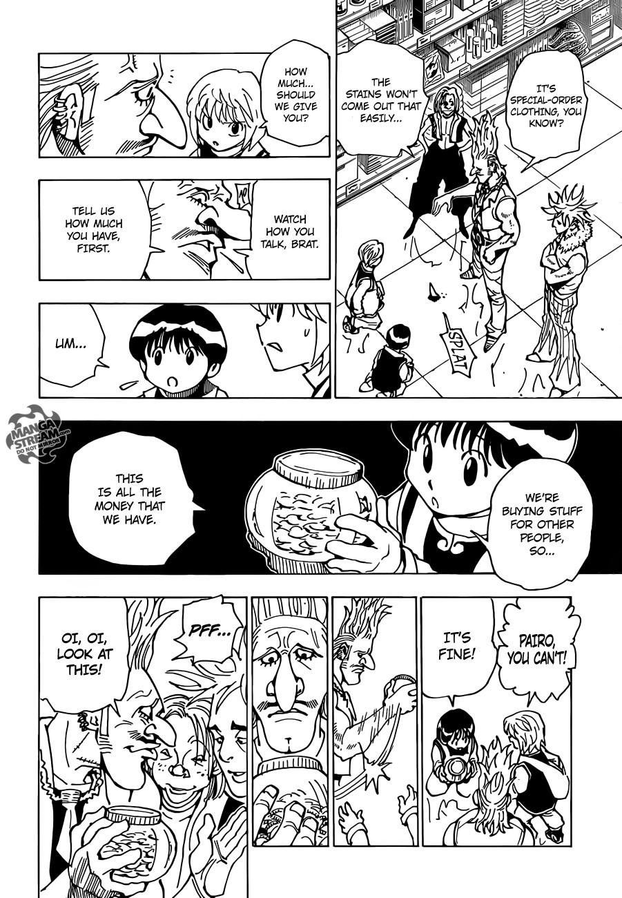 Hunter x Hunter Manga Chapter 340 page 6 - Special Mission