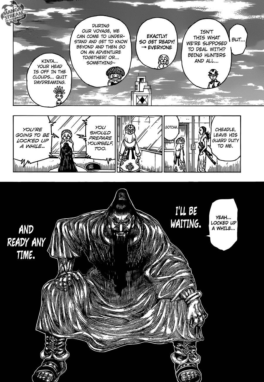 Hunter x Hunter Manga Chapter 342 page 13 - Challenge