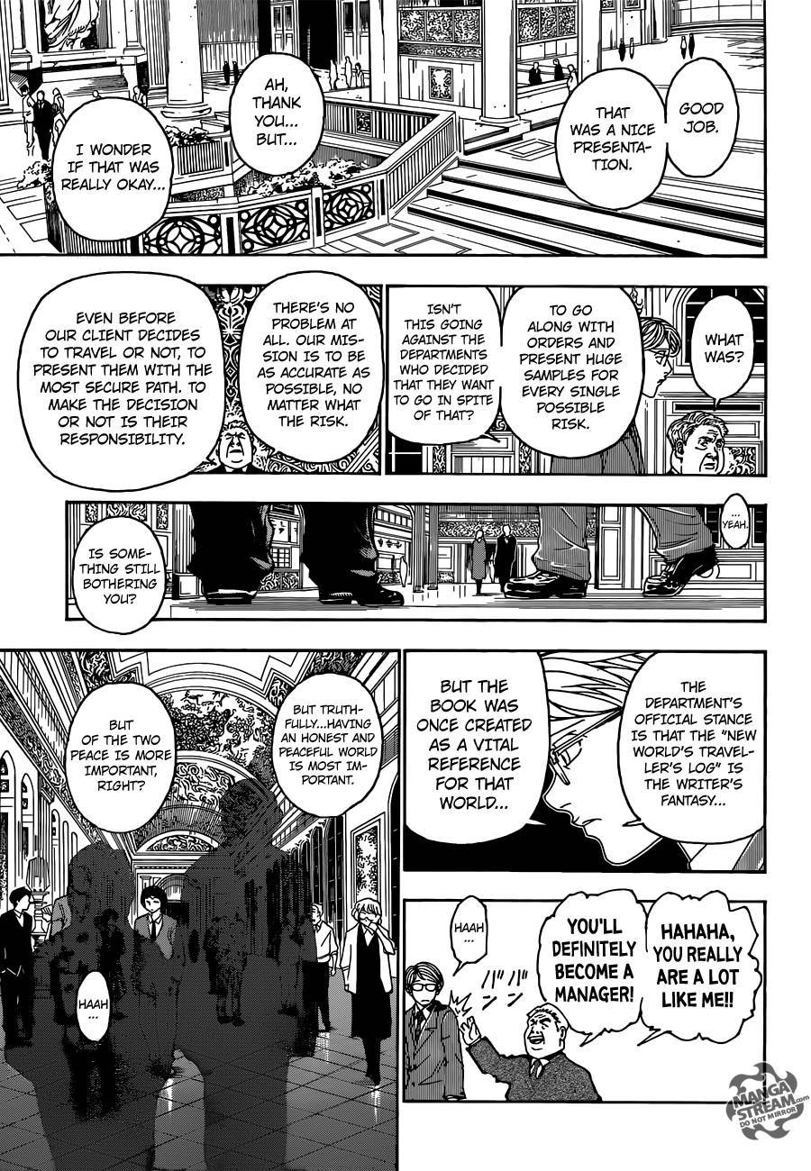 Hunter x Hunter Manga Chapter 342 page 14 - Challenge