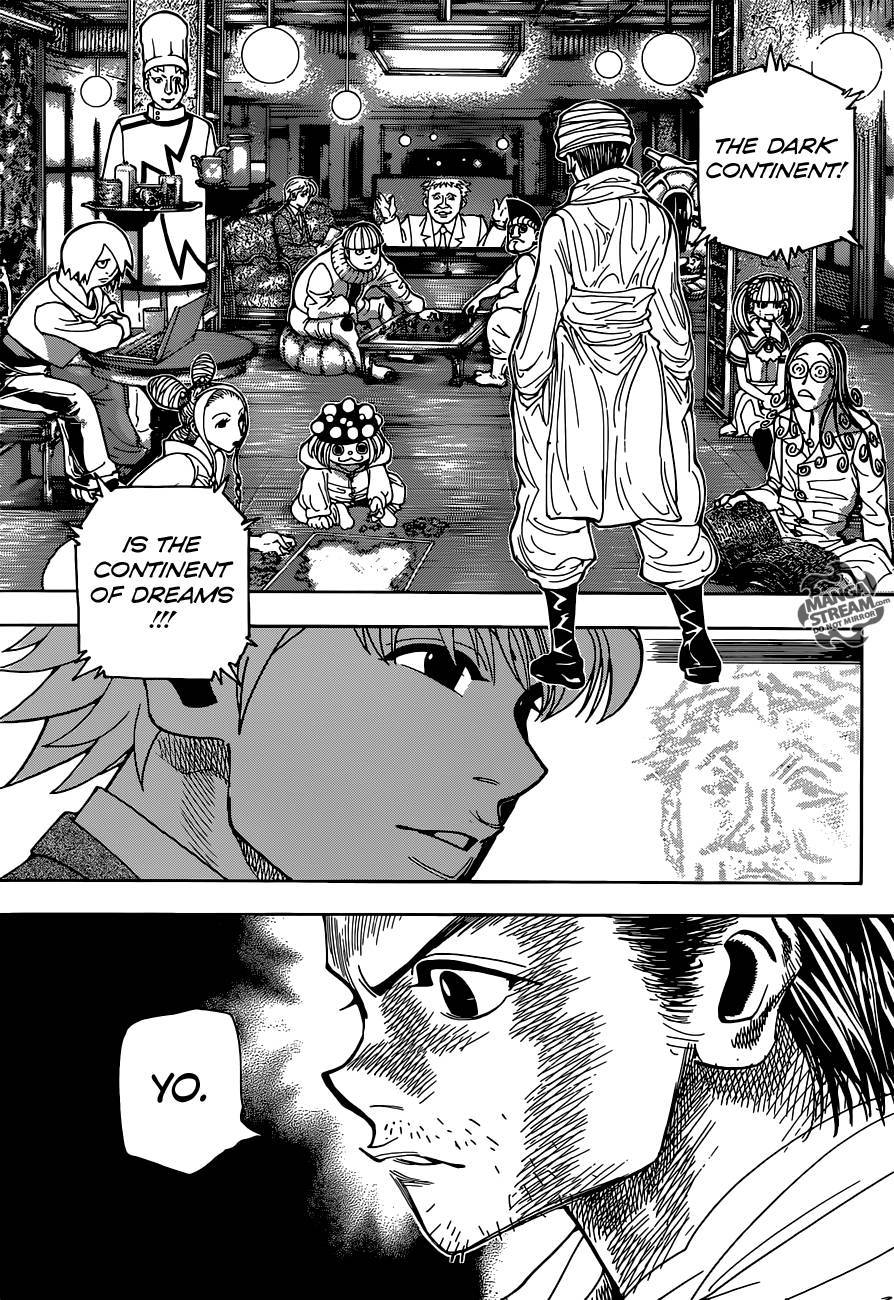 Hunter x Hunter Manga Chapter 342 page 17 - Challenge