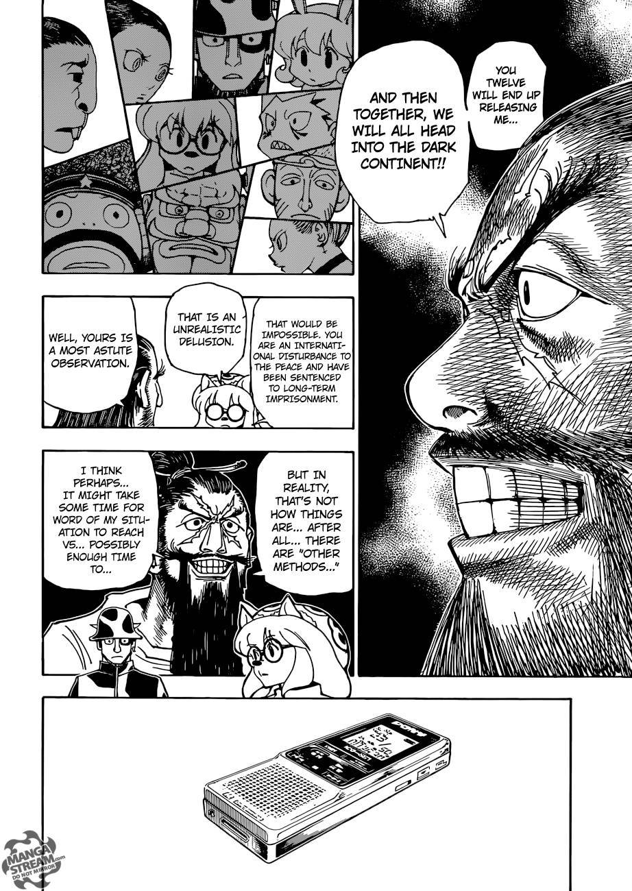 Hunter x Hunter Manga Chapter 342 page 3 - Challenge