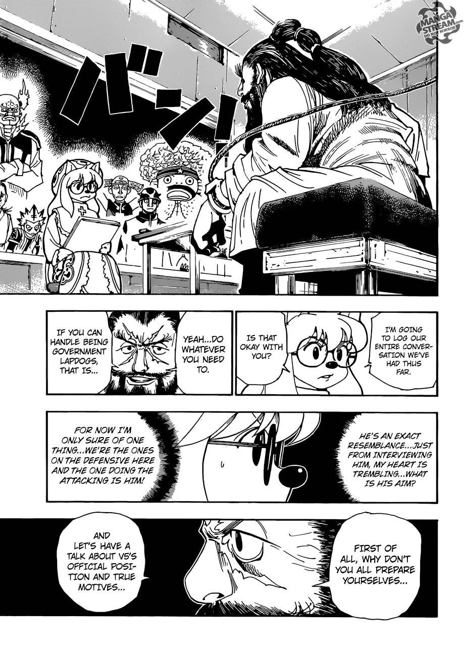Hunter x Hunter Manga Chapter 342 page 4 - Challenge