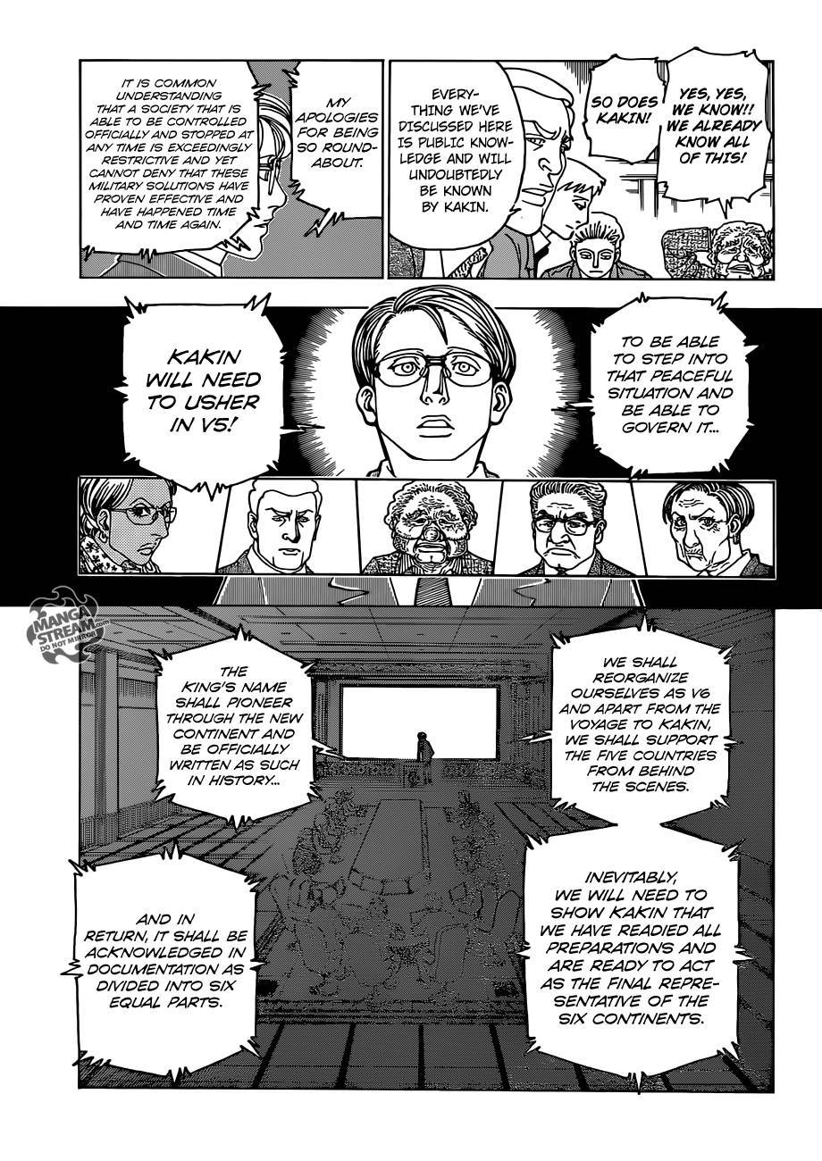 Hunter x Hunter Manga Chapter 342 page 8 - Challenge