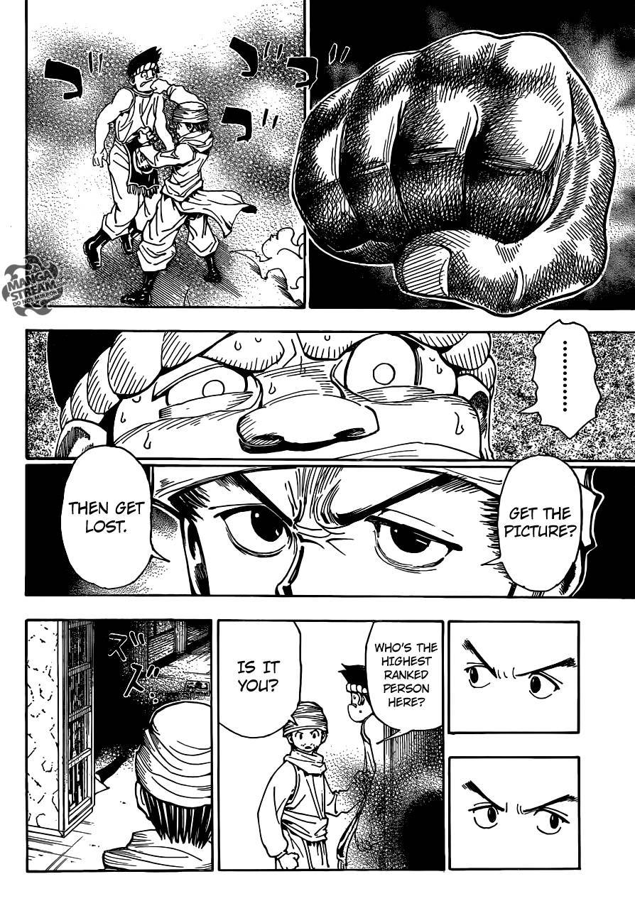 Hunter x Hunter Manga Chapter 343 page 11 - Invitation