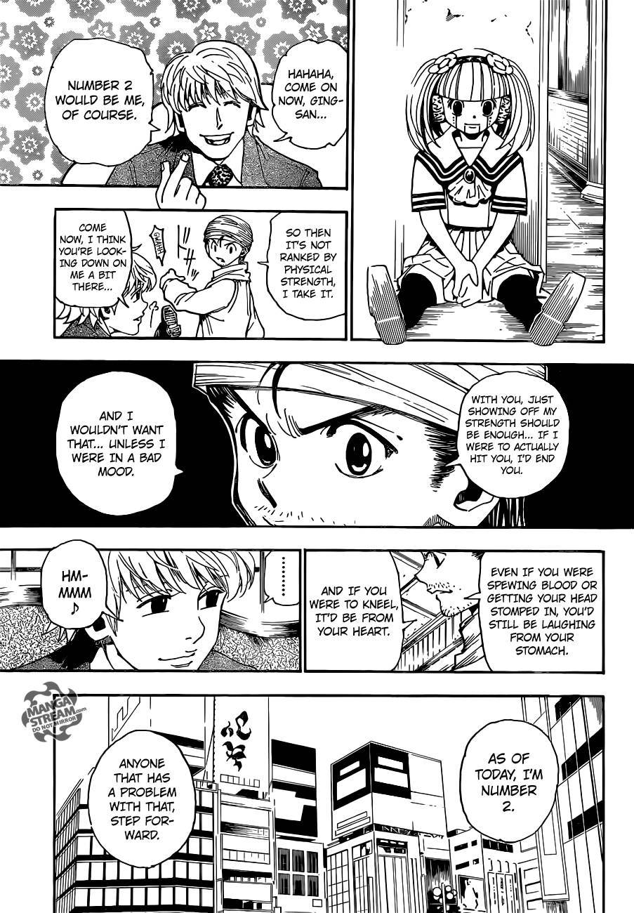 Hunter x Hunter Manga Chapter 343 page 12 - Invitation