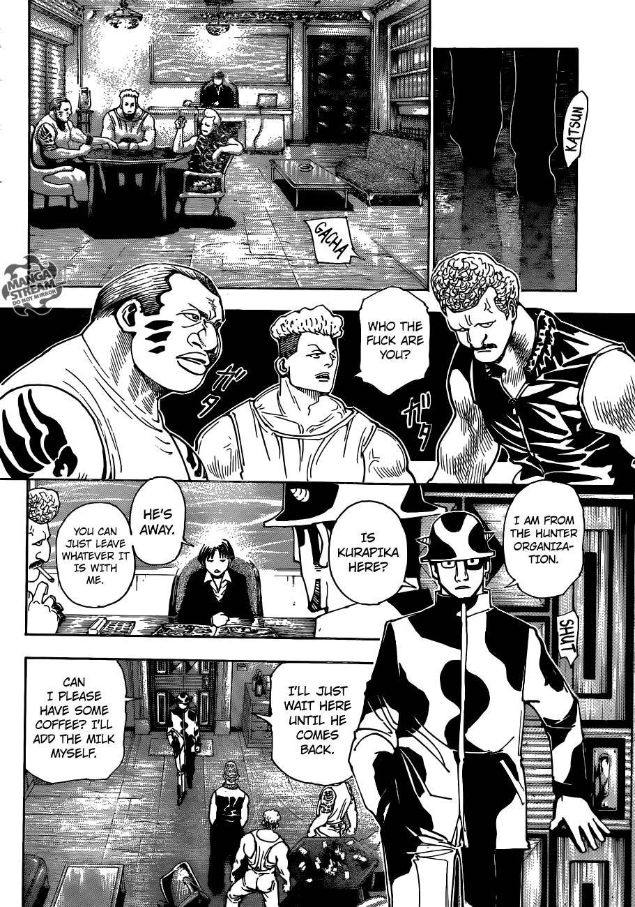 Hunter x Hunter Manga Chapter 343 page 13 - Invitation