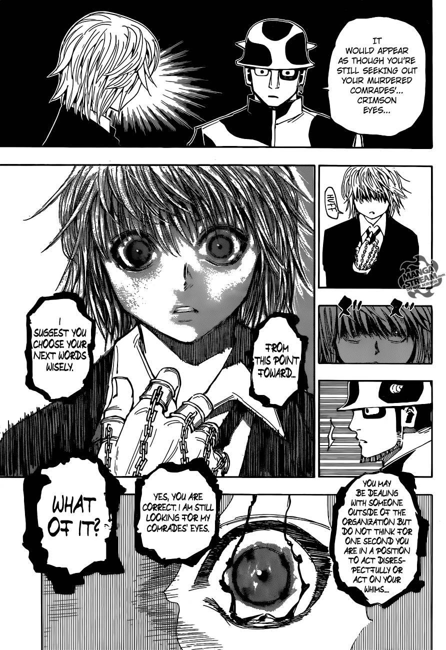 Hunter x Hunter Manga Chapter 343 page 18 - Invitation