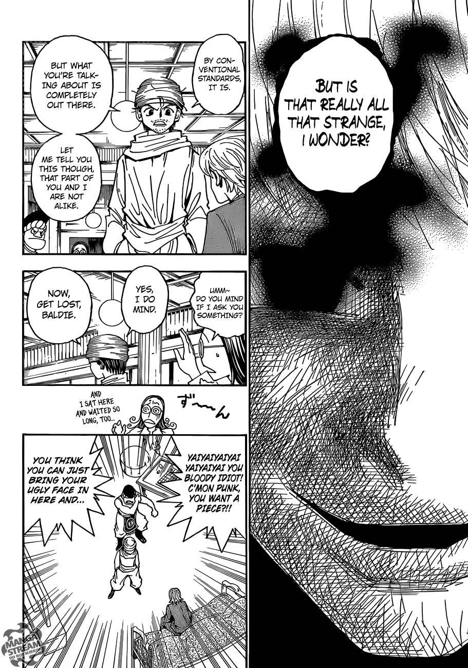 Hunter x Hunter Manga Chapter 343 page 9 - Invitation