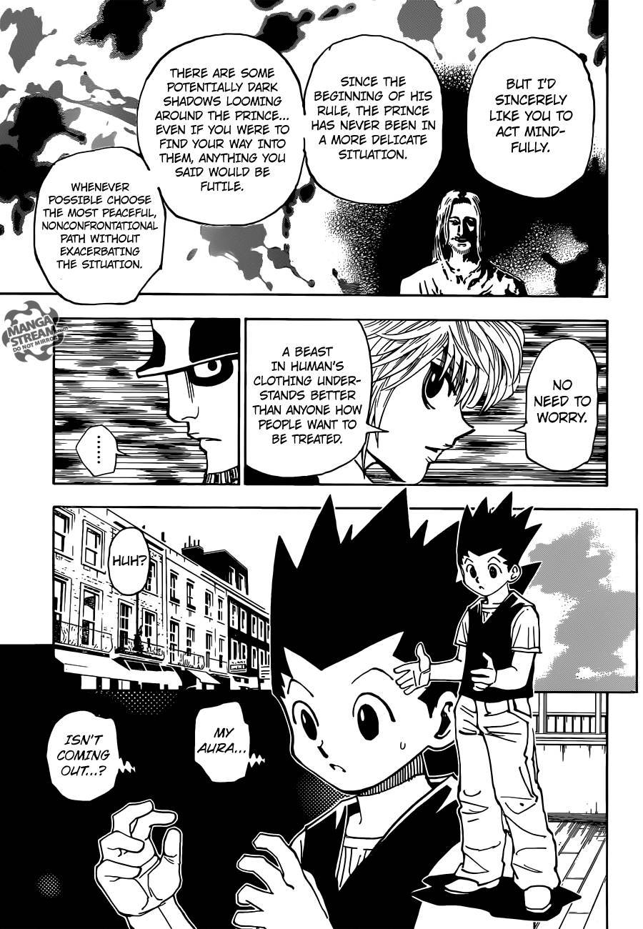 Hunter x Hunter Manga Chapter 344 page 11 - Author