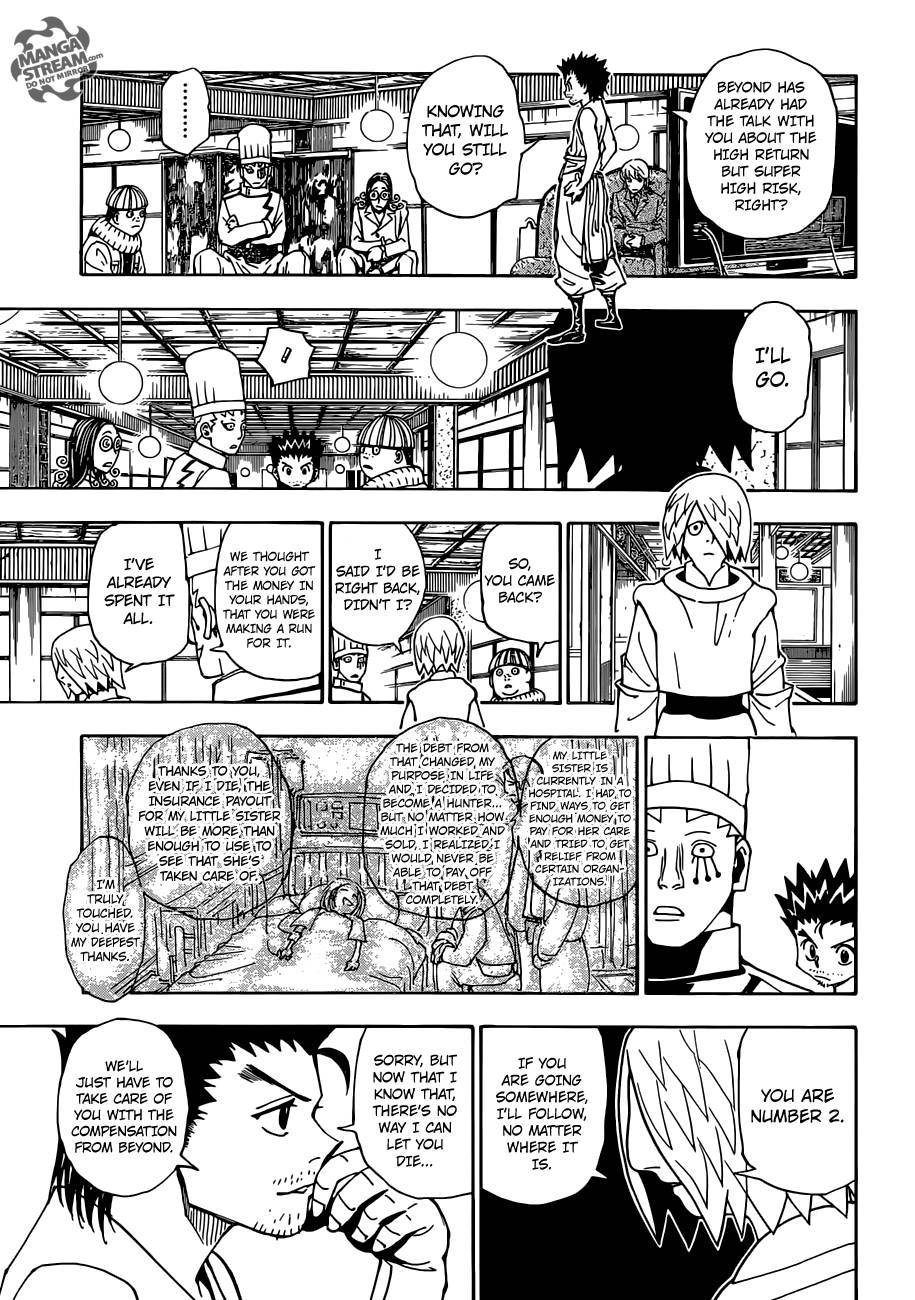 Hunter x Hunter Manga Chapter 344 page 16 - Author