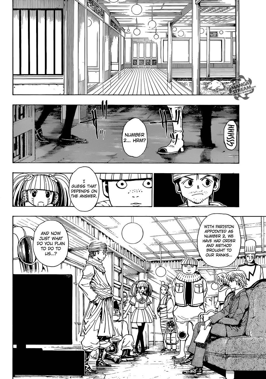 Hunter x Hunter Manga Chapter 344 page 4 - Author