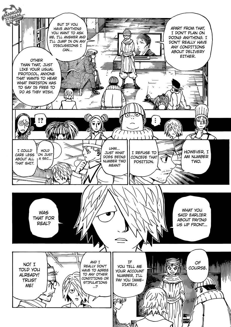 Hunter x Hunter Manga Chapter 344 page 6 - Author