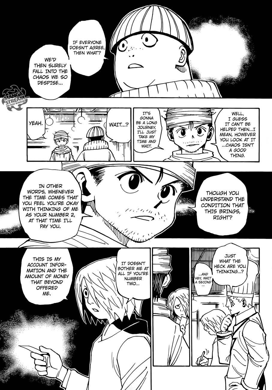 Hunter x Hunter Manga Chapter 344 page 7 - Author