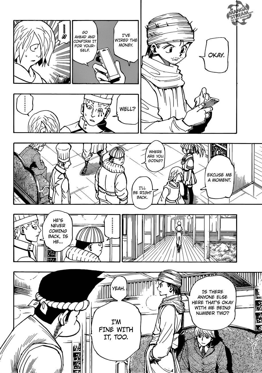 Hunter x Hunter Manga Chapter 344 page 8 - Author