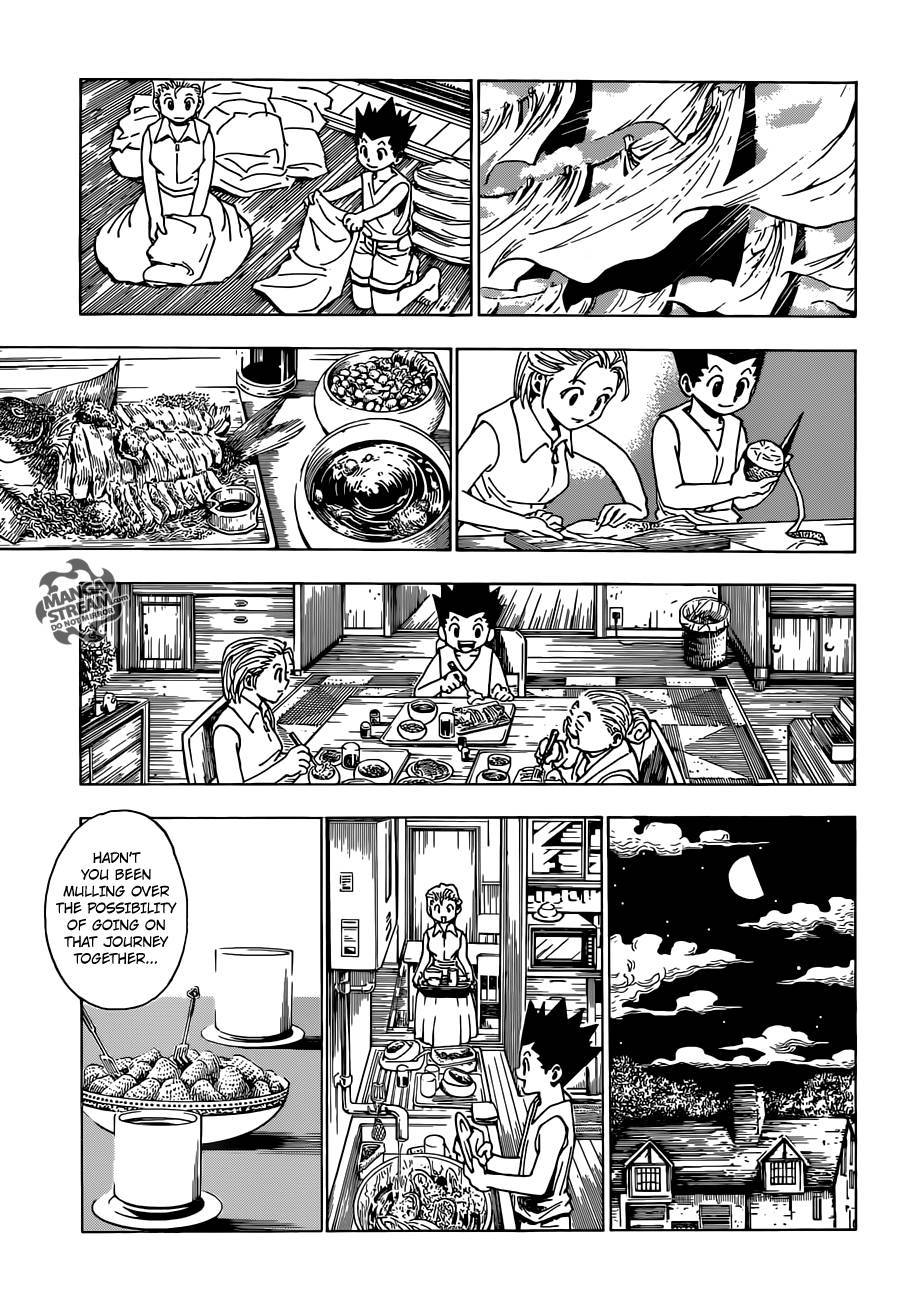 Hunter x Hunter Manga Chapter 345 page 3 - Signature