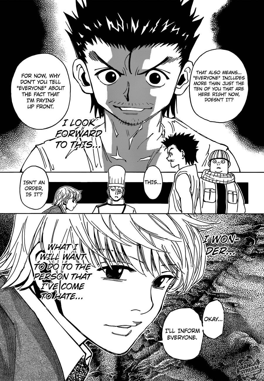 Hunter x Hunter Manga Chapter 345 page 9 - Signature