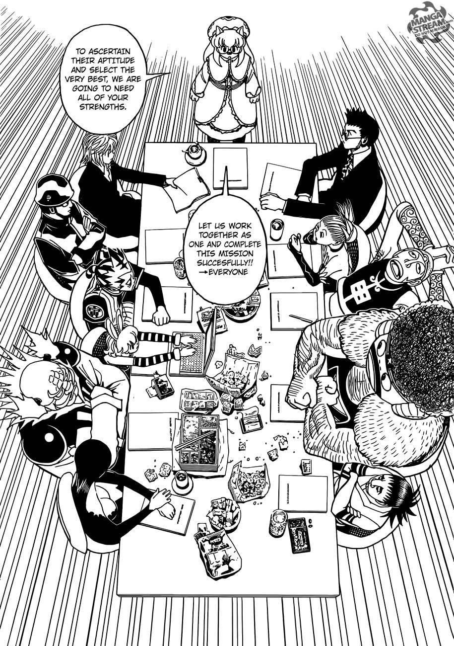 Hunter x Hunter Manga Chapter 346 page 10 - Options