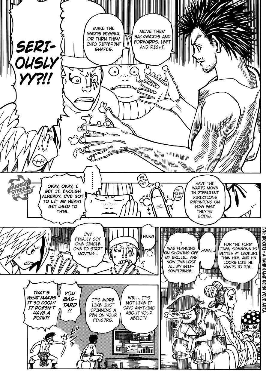 Hunter x Hunter Manga Chapter 346 page 12 - Options