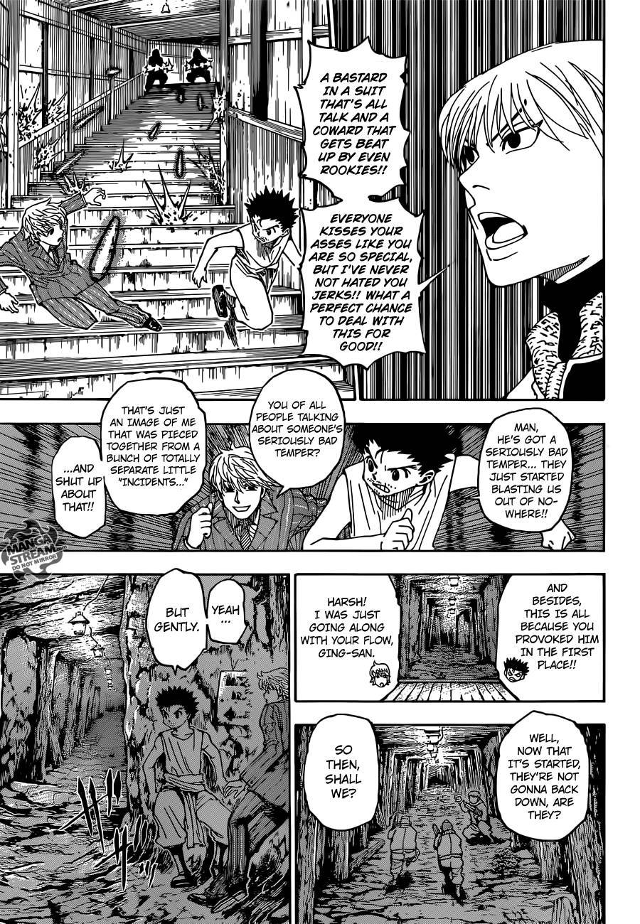 Hunter x Hunter Manga Chapter 347 page 3 - Inauguration