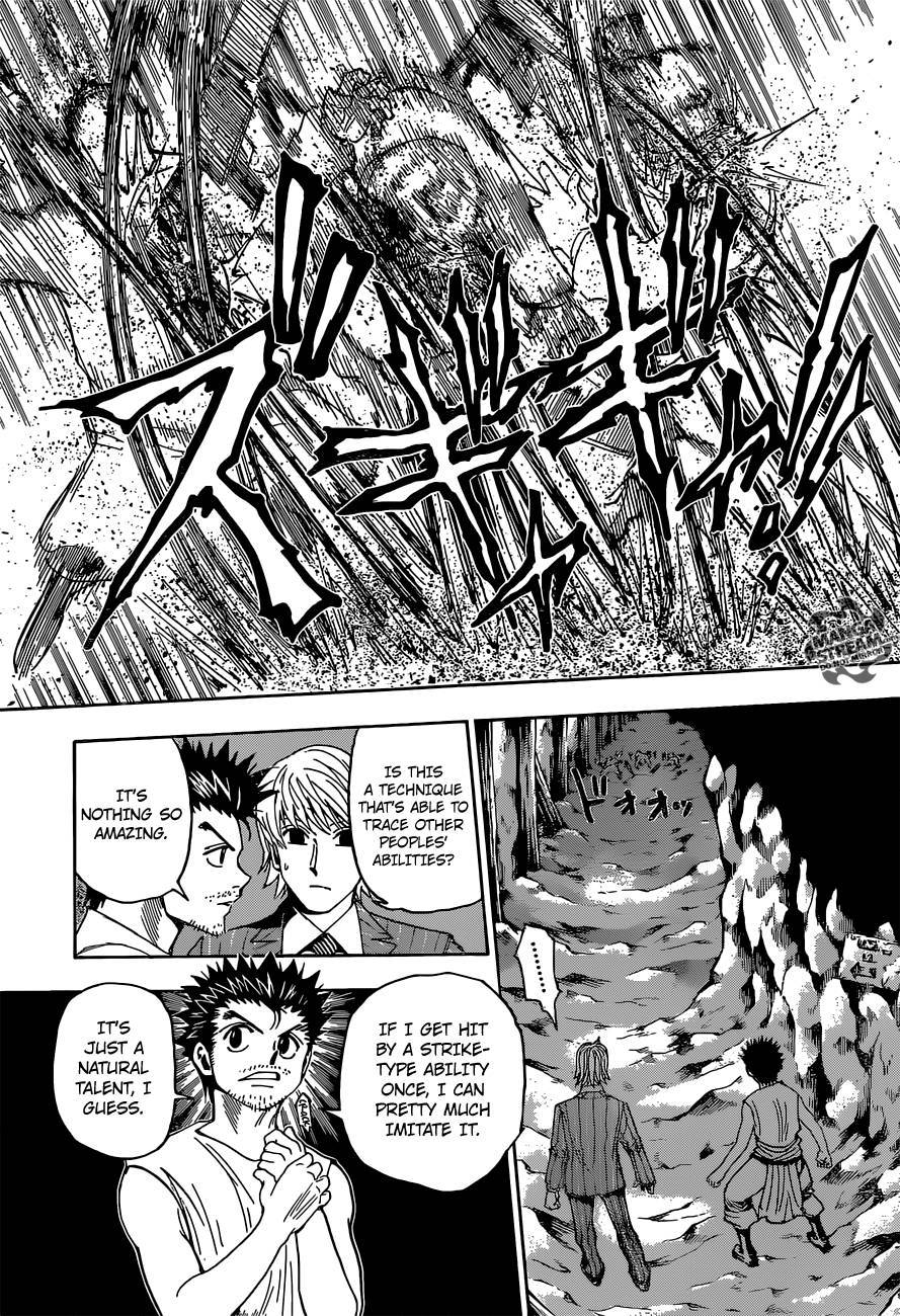 Hunter x Hunter Manga Chapter 347 page 7 - Inauguration