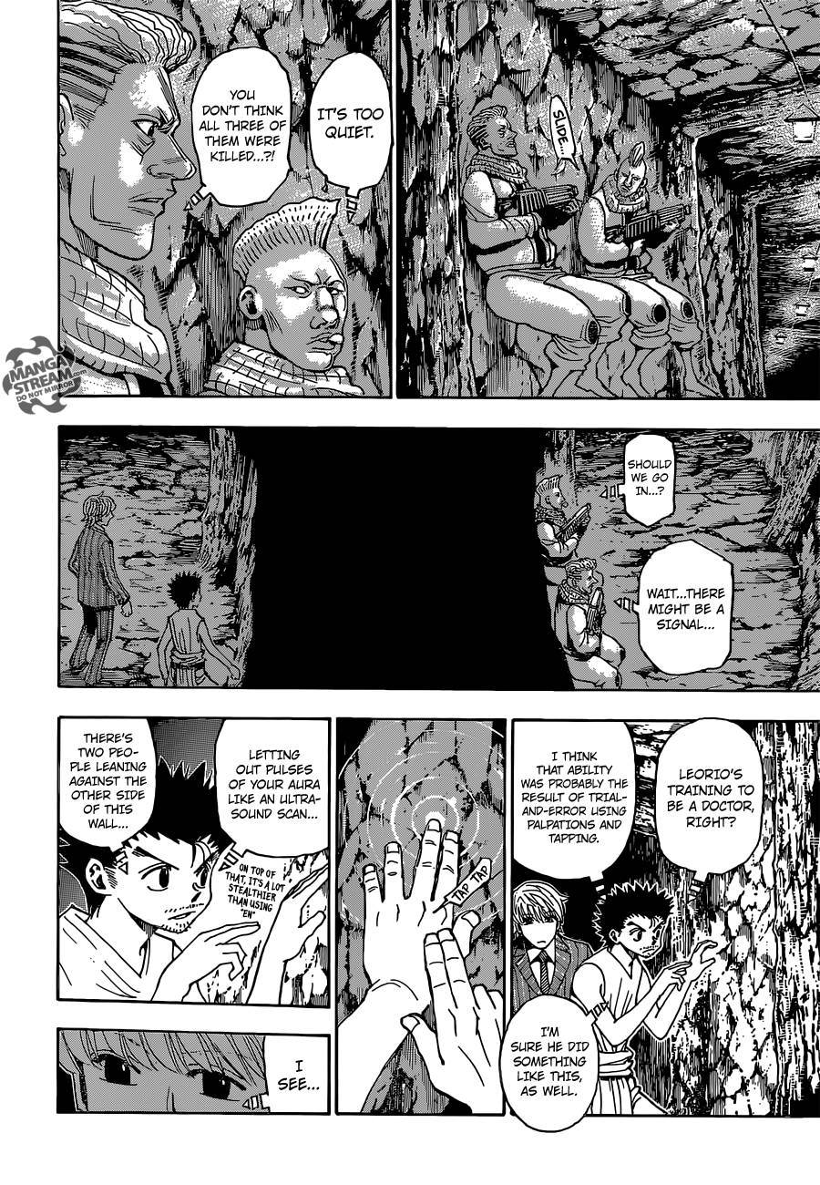 Hunter x Hunter Manga Chapter 347 page 8 - Inauguration
