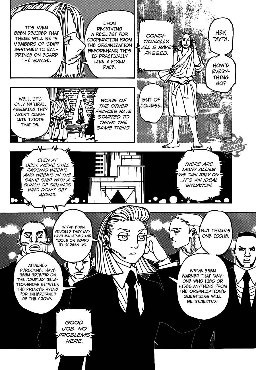 Hunter x Hunter Manga Chapter 348 page 10 - Resolve