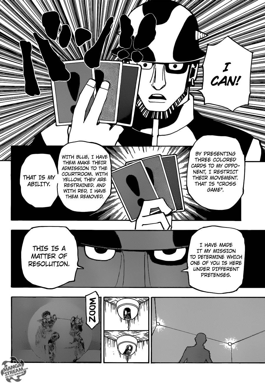 Hunter x Hunter Manga Chapter 348 page 18 - Resolve