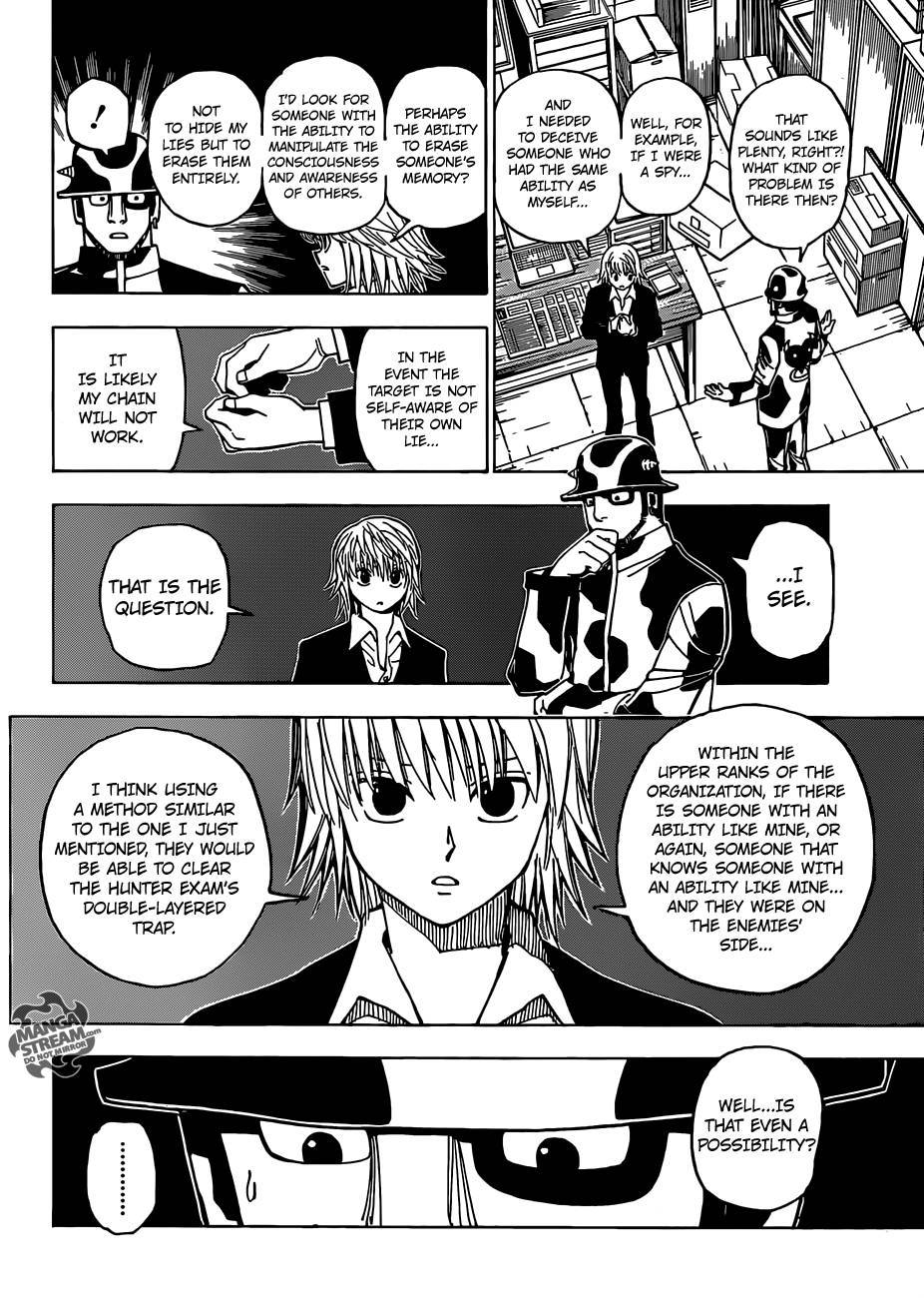 Hunter x Hunter Manga Chapter 348 page 4 - Resolve