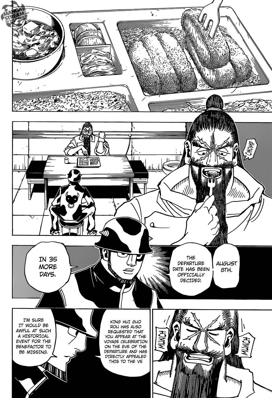 Hunter x Hunter Manga Chapter 349 page 11 - Worm Toxin