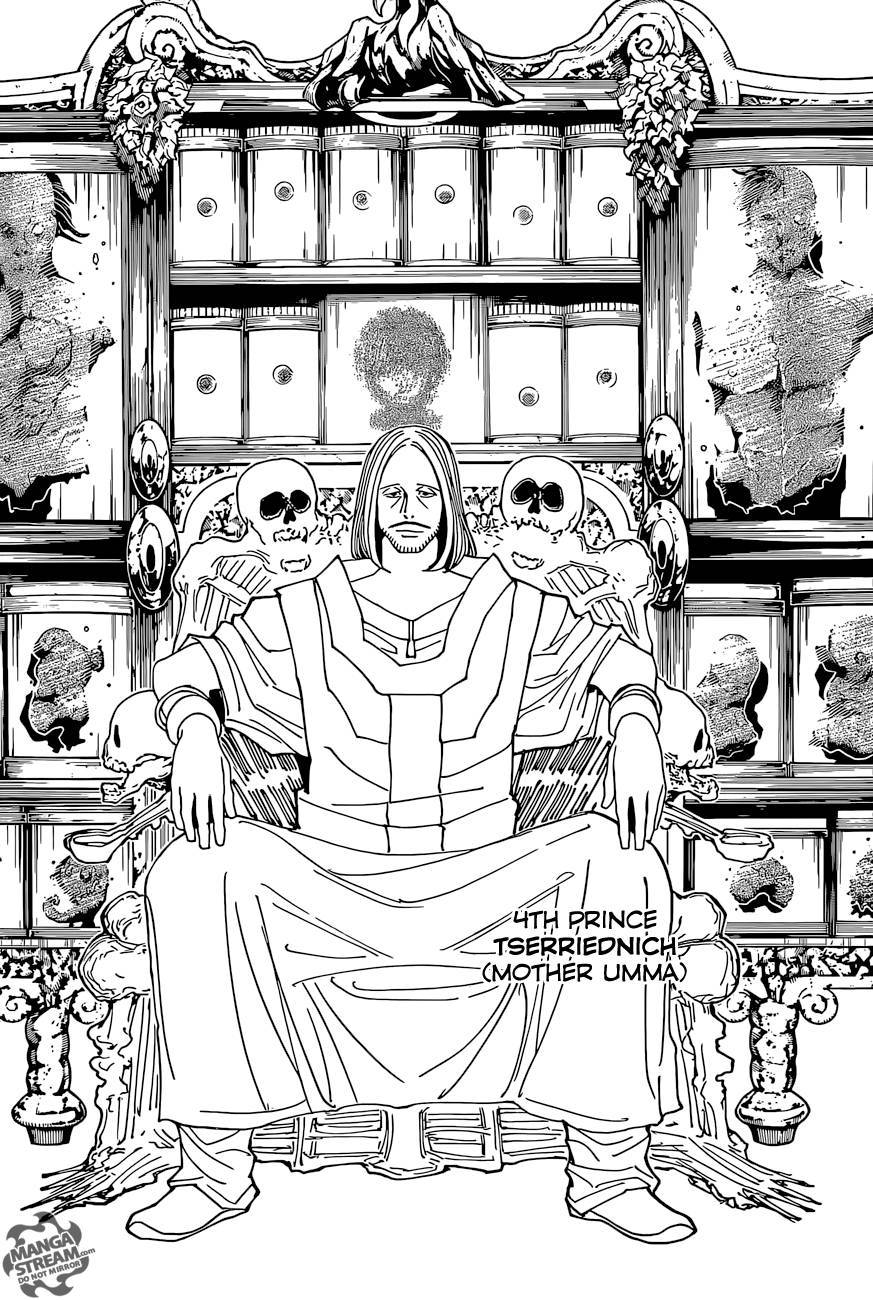 Hunter x Hunter Manga Chapter 349 page 3 - Worm Toxin