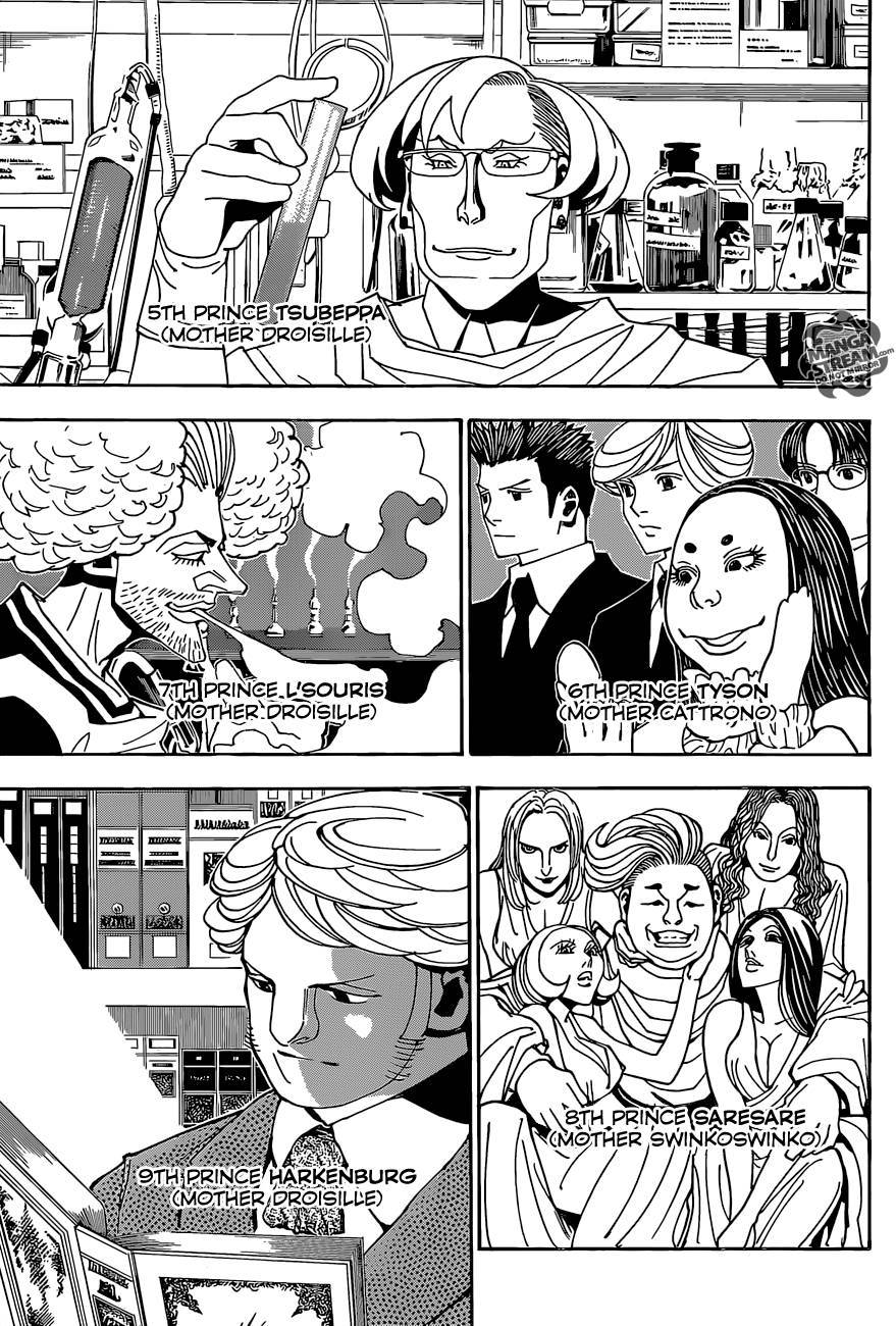 Hunter x Hunter Manga Chapter 349 page 4 - Worm Toxin