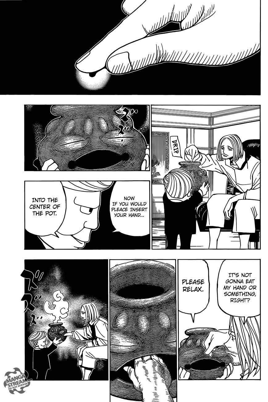 Hunter x Hunter Manga Chapter 349 page 6 - Worm Toxin