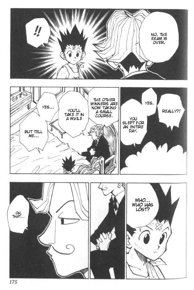 Hunter x Hunter Manga Chapter 35 page 10 - Light and Darkness: Part 1
