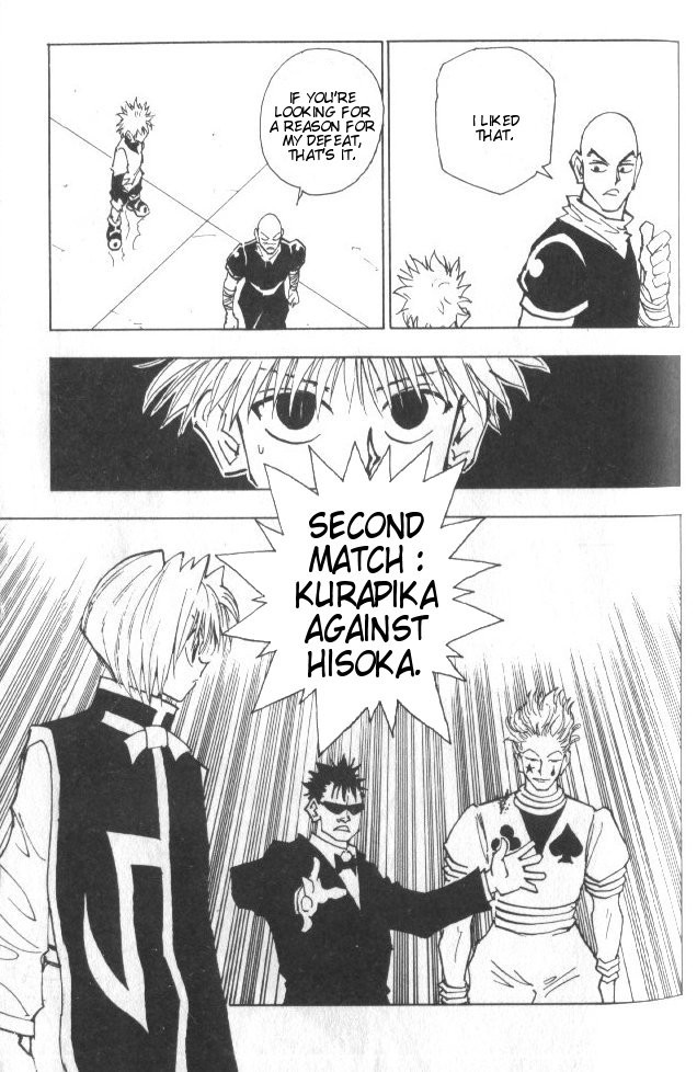 Hunter x Hunter Manga Chapter 35 page 14 - Light and Darkness: Part 1