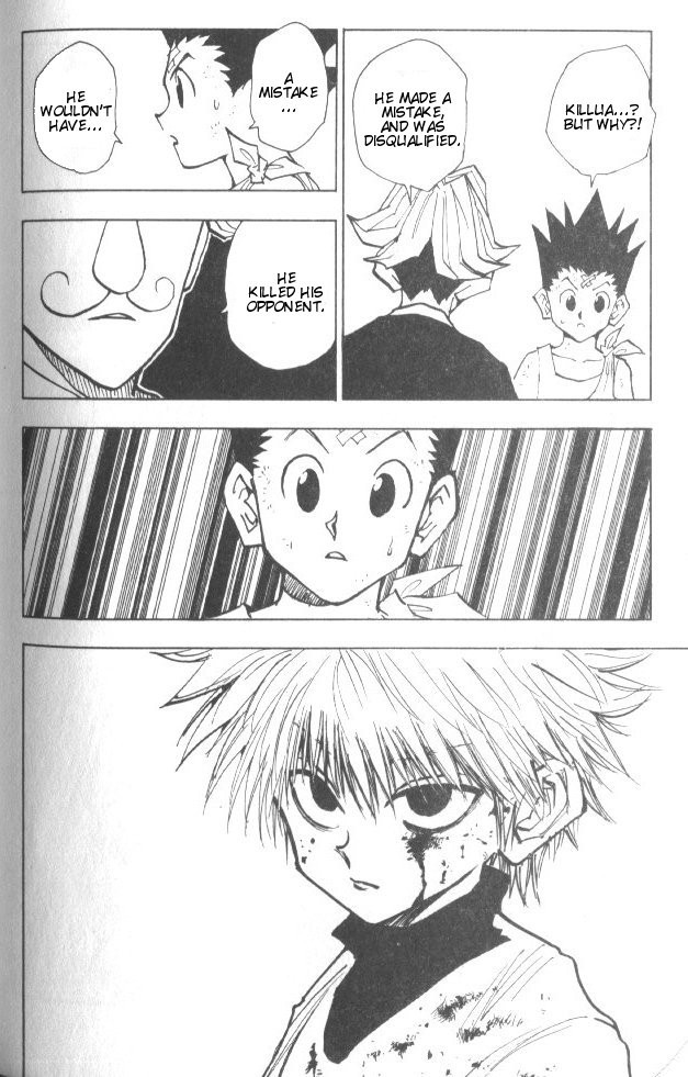 Hunter x Hunter Manga Chapter 35 page 15 - Light and Darkness: Part 1