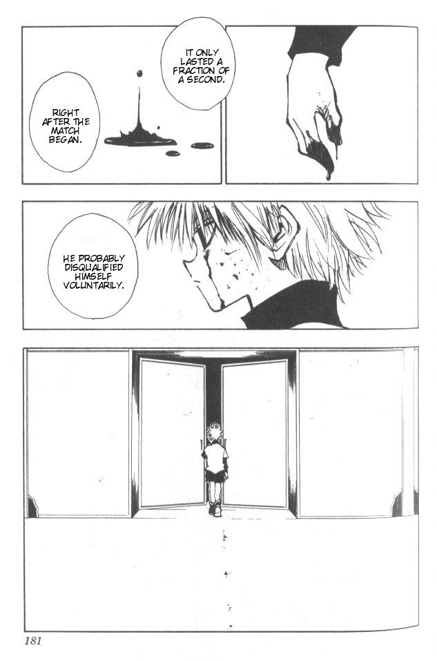 Hunter x Hunter Manga Chapter 35 page 16 - Light and Darkness: Part 1