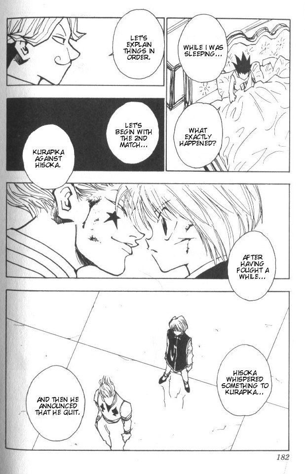 Hunter x Hunter Manga Chapter 35 page 17 - Light and Darkness: Part 1