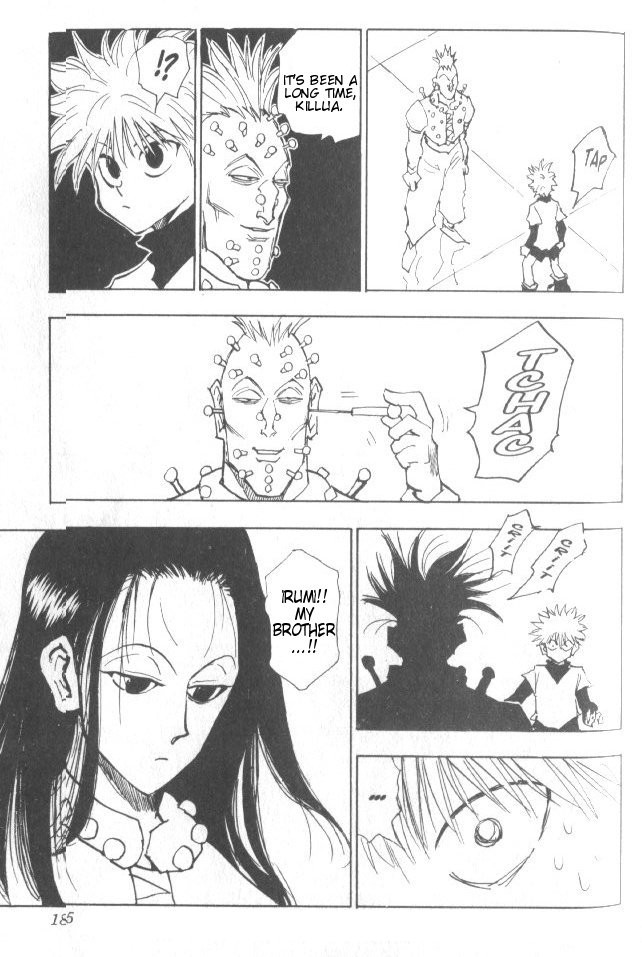 Hunter x Hunter Manga Chapter 35 page 20 - Light and Darkness: Part 1