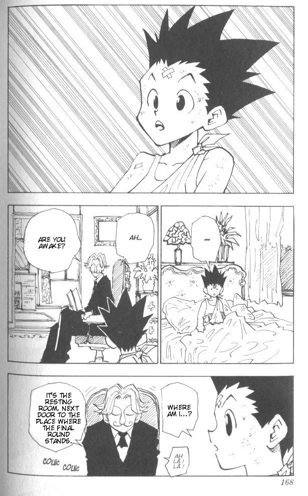 Hunter x Hunter Manga Chapter 35 page 3 - Light and Darkness: Part 1
