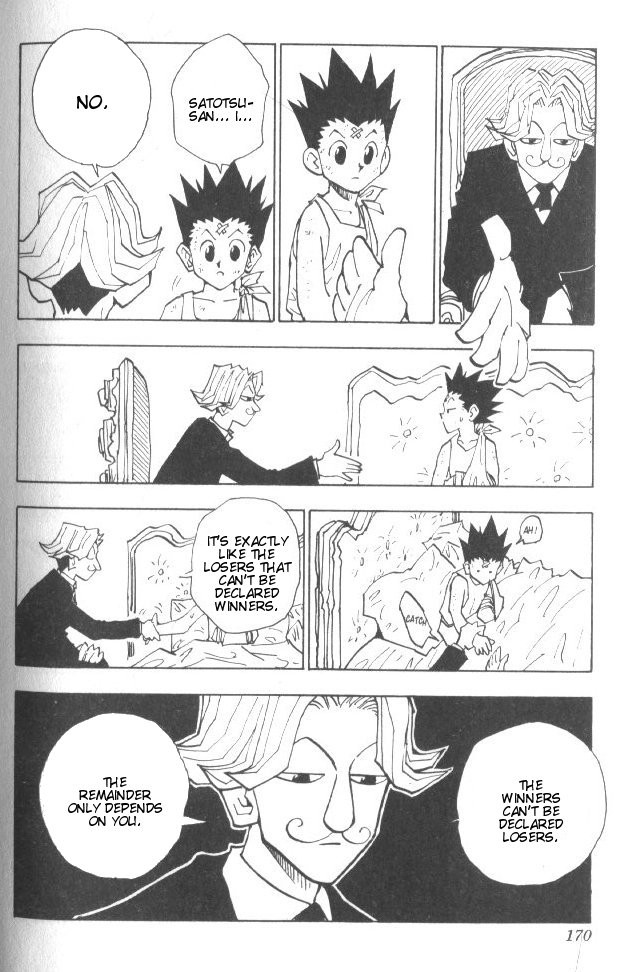 Hunter x Hunter Manga Chapter 35 page 5 - Light and Darkness: Part 1