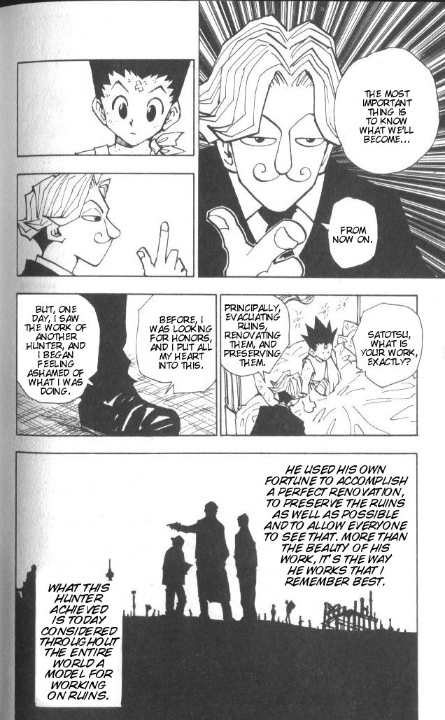 Hunter x Hunter Manga Chapter 35 page 7 - Light and Darkness: Part 1