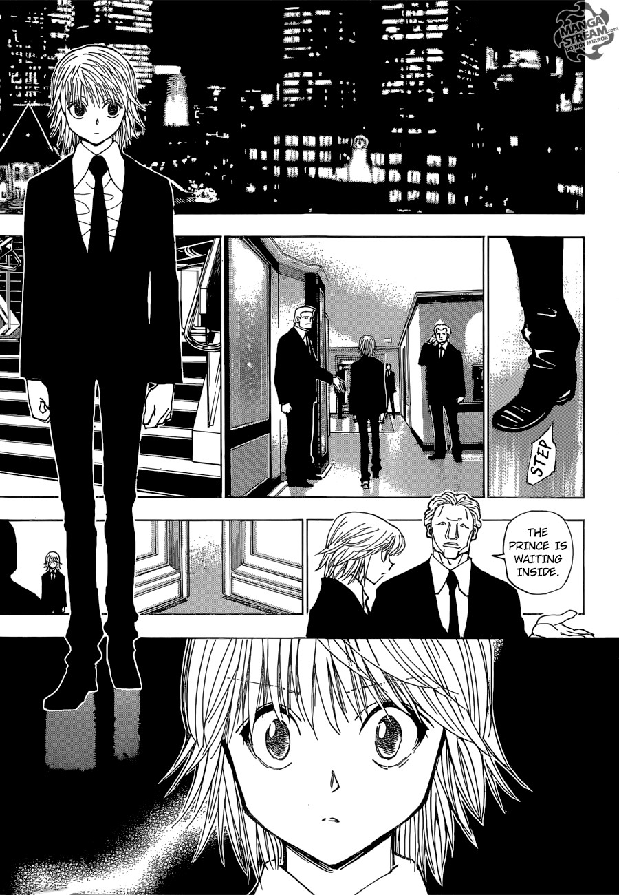 Hunter x Hunter Manga Chapter 350 page 11 - Prince