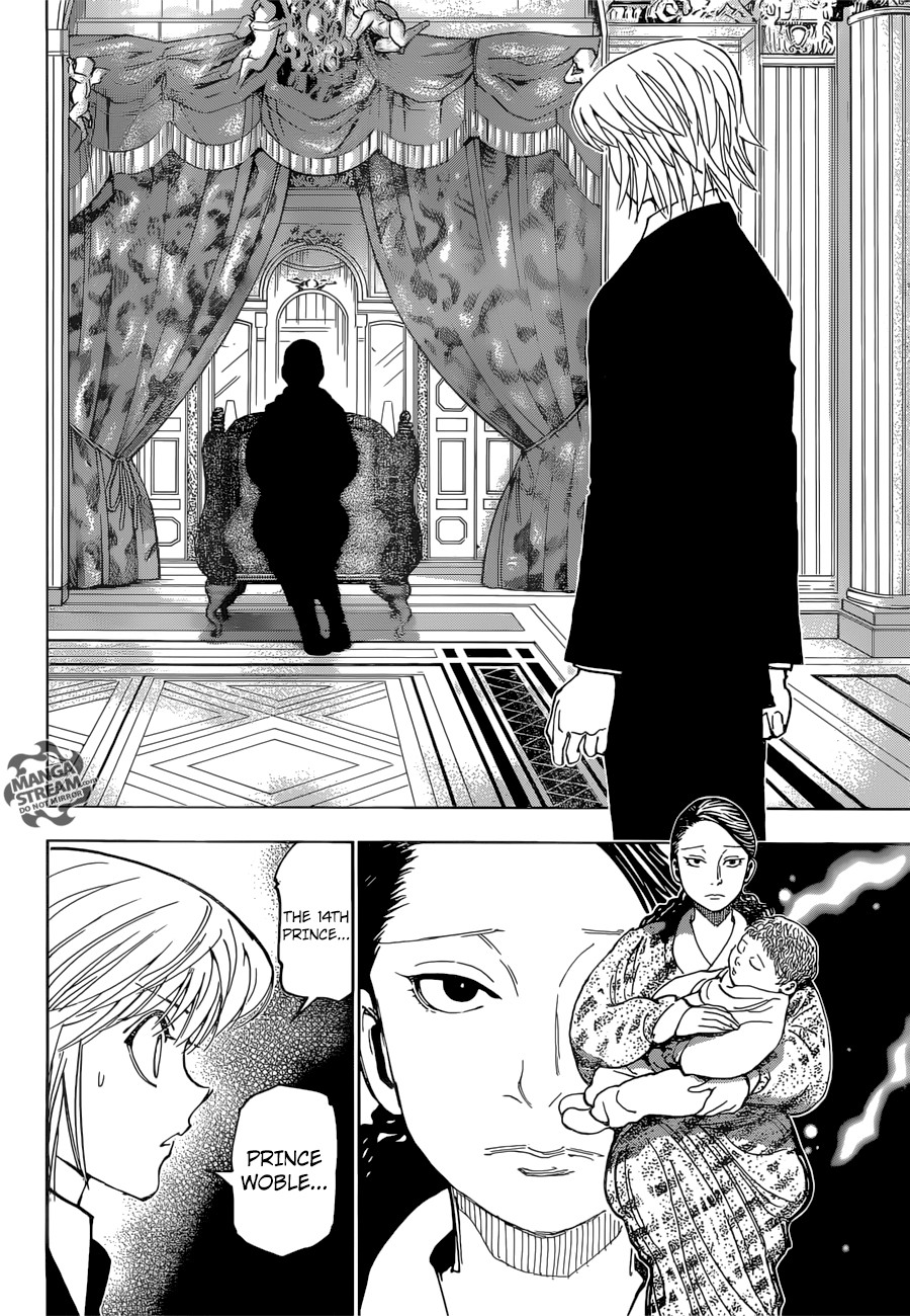 Hunter x Hunter Manga Chapter 350 page 12 - Prince