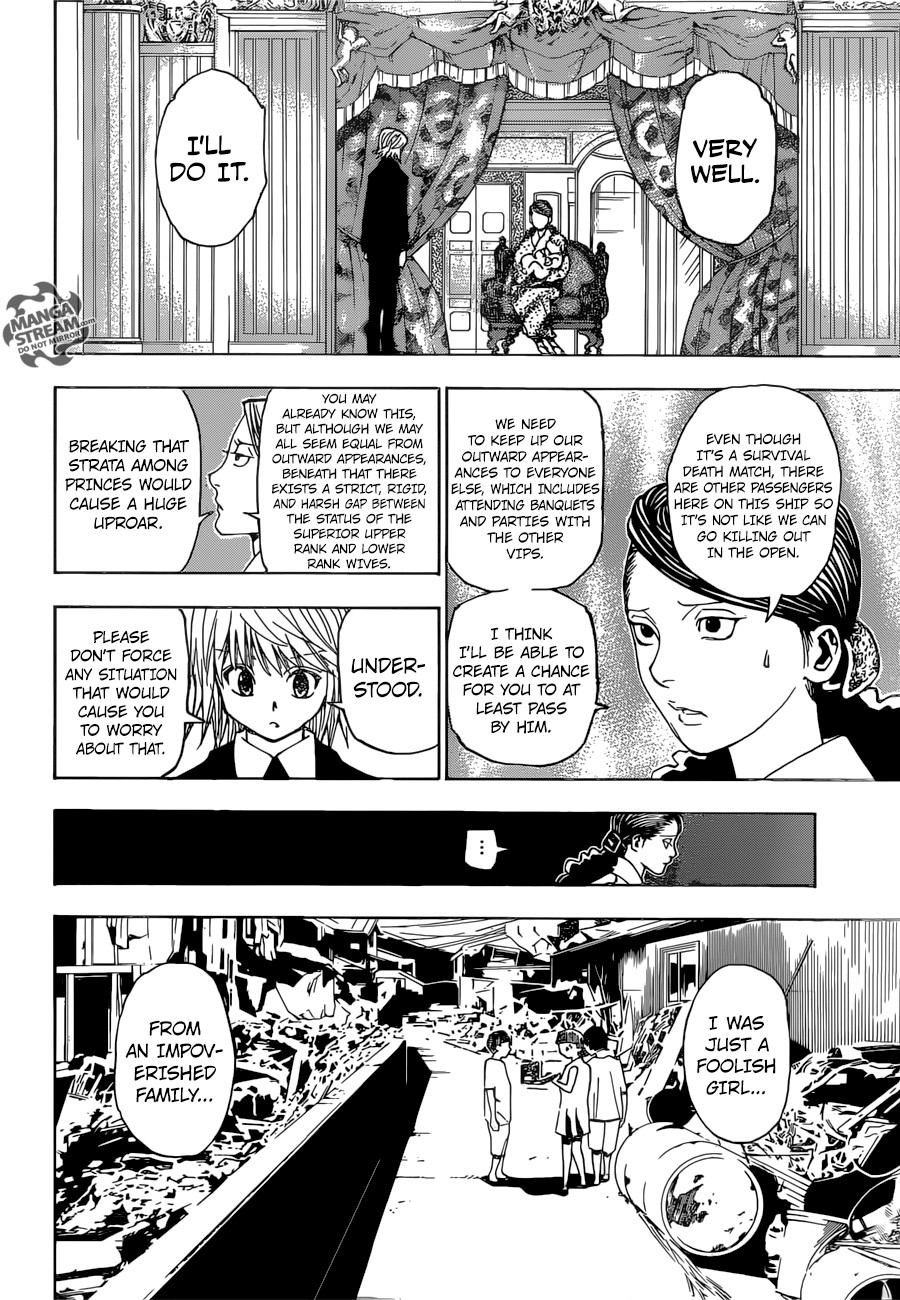 Hunter x Hunter Manga Chapter 350 page 18 - Prince
