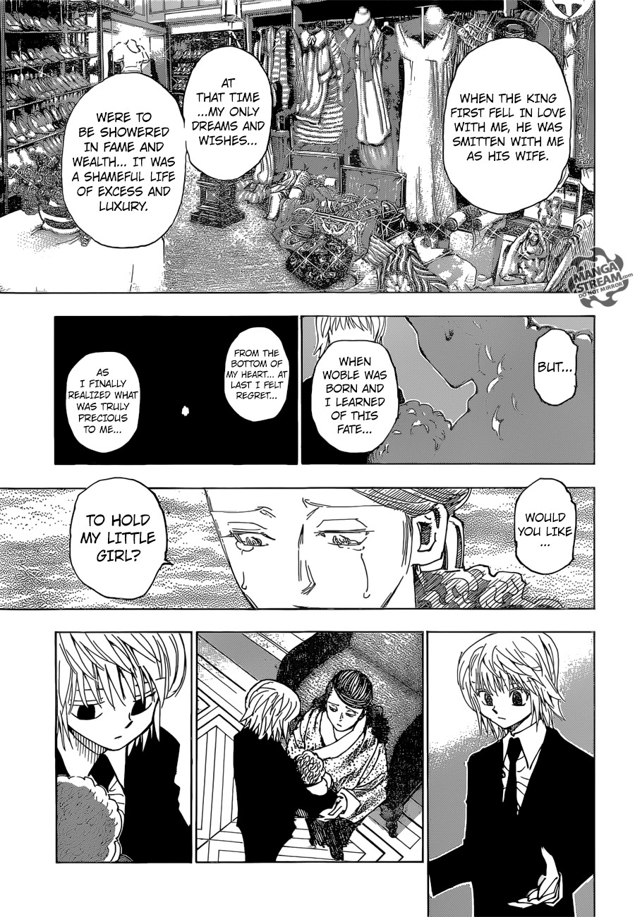 Hunter x Hunter Manga Chapter 350 page 19 - Prince
