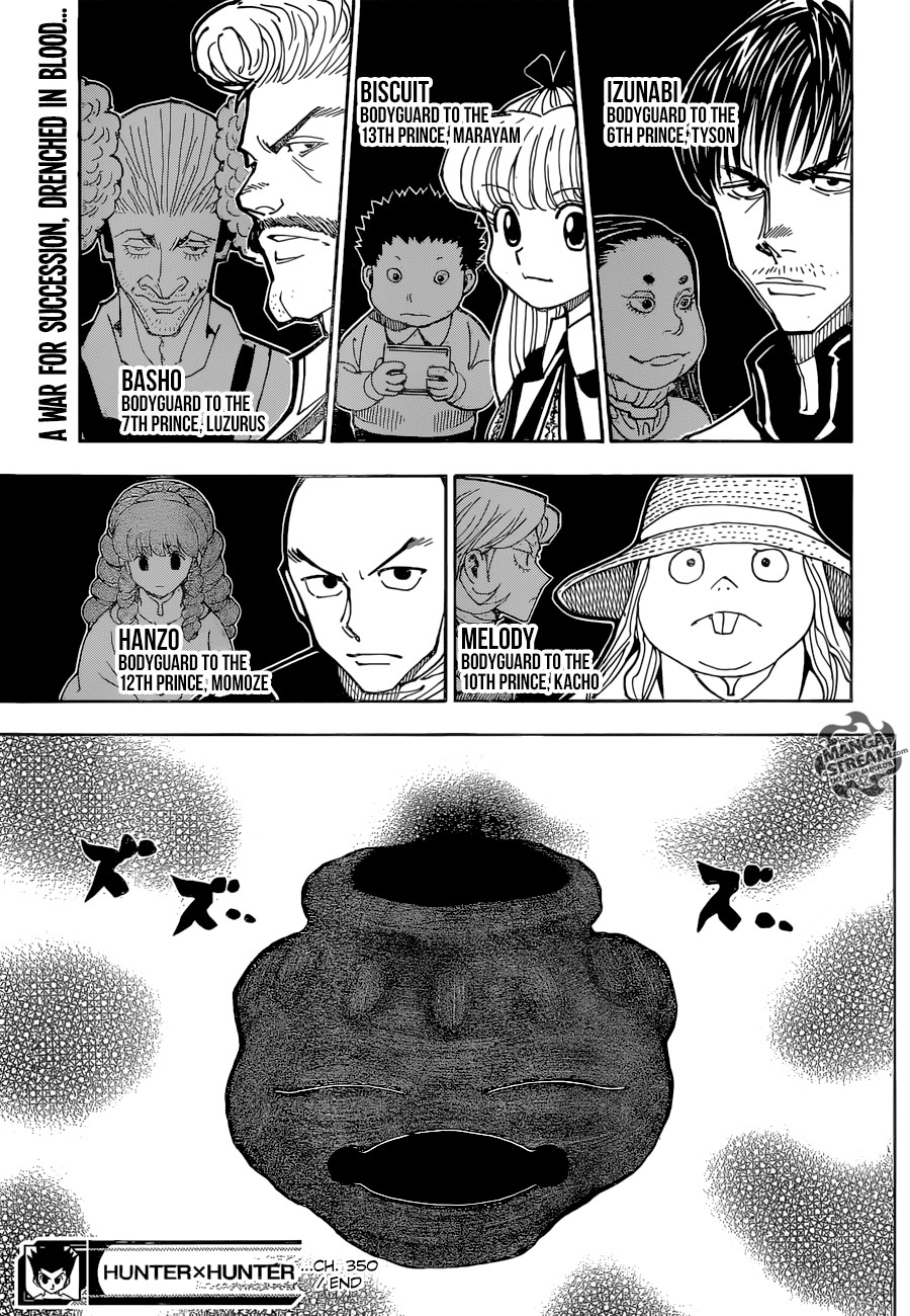 Hunter x Hunter Manga Chapter 350 page 21 - Prince