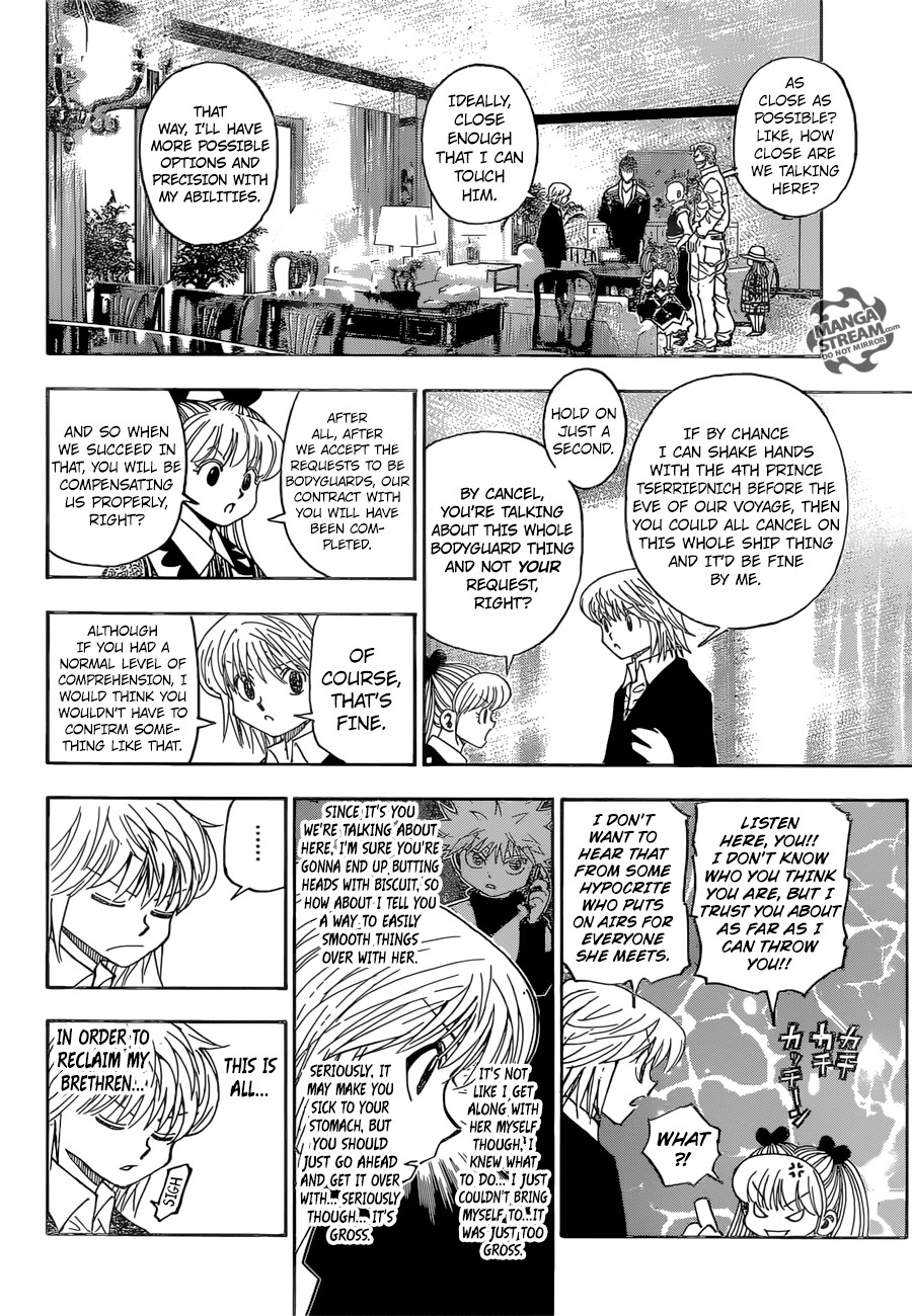 Hunter x Hunter Manga Chapter 350 page 6 - Prince