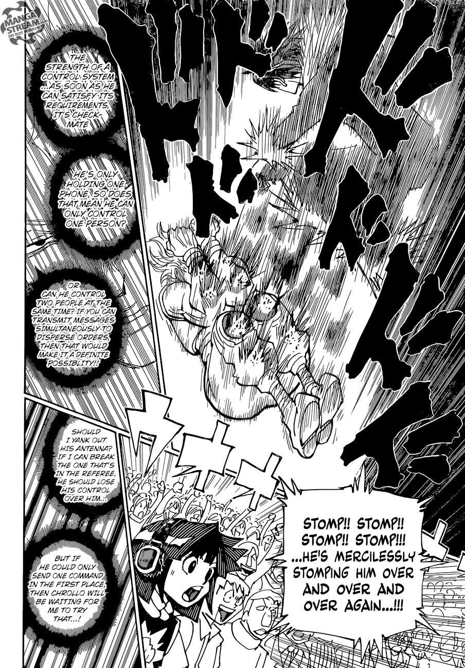 Hunter x Hunter Manga Chapter 351 page 10 - Battle to the Death